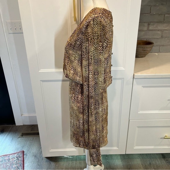 Alexis The Dula Leopard Print Mini Dress XS - Picture 4 of 10
